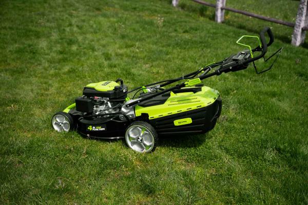 Zipper Benzinrasenmaeher mit E-Start ZI-BRM52EST
